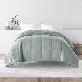 All Season Lightweight Down Alternative Solid Comforter