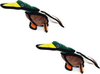 Tuffy Jr Barnyard Duck, 2-Pack Dog Toys