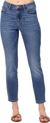 Judy Blue High Rise Slim Fit Jean In Medium Wash