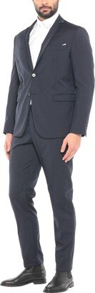 ASFALTO Suit Midnight Blue