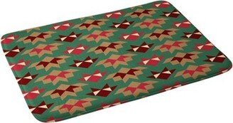 36x24 Gabriela Fuente Astra Memory Foam Bath Mat Green