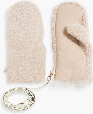 Shearling mittens-AC