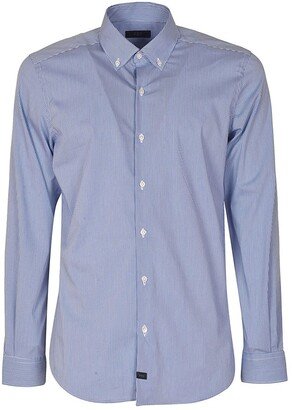 Buttoned Long-Sleeved Shirt-CC