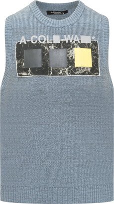 Cubist Sleeveless Sweater-AA