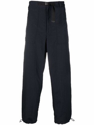 Belted Straight Leg Trousers-AD