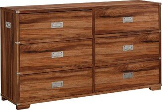 Vista Key 6 Drawer Dresser Blaze Acacia