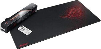 Asus NC01 Rog Sheath Blk Sheath Gaming Table Support & Extra Large Mouse Pad & Black & Red