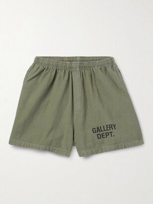 Zuma Straight-Leg Logo-Print Cotton-Jersey Shorts