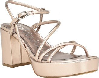 Lilian Metallic Platform Sandal