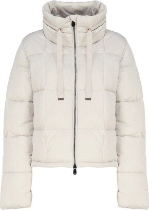 Drawstring Puffer Jacket