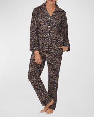 Printed Organic Cotton Lawn Pajama Set