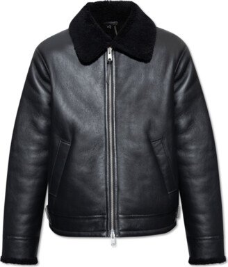 ‘Ashford’ Shearling Jacket - Black