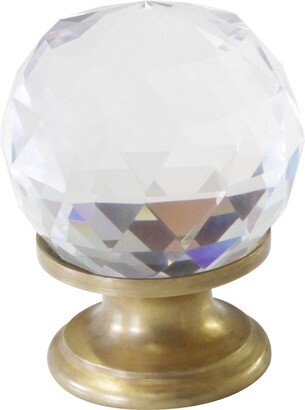 Crystal | Clear Cabinet Knob For Drawers & Cabinets - Ck-Cycd-30 From Rch Hardware