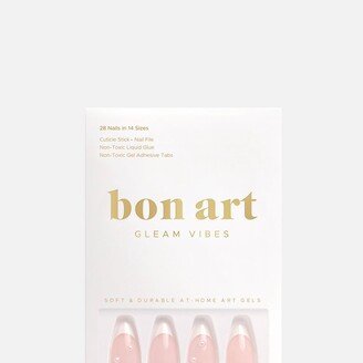 Bonmuz Romantic French | Soft & Durable At-Home Art Gel Nails