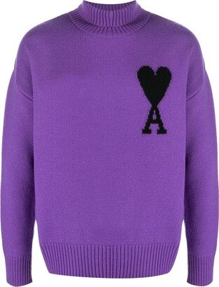 Ami de Coeur roll-neck jumper