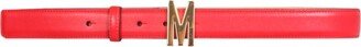 M Logo Buckle Belt