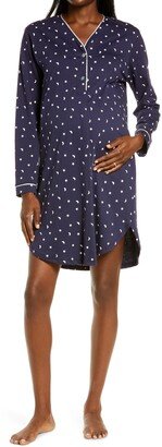 Starry Night Maternity/Nursing Nightshirt