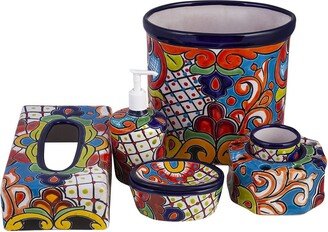 Ceramic Bathroom Set From Mexico - Tierra