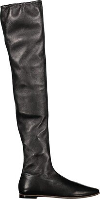 Leather Over-the-knee Boots