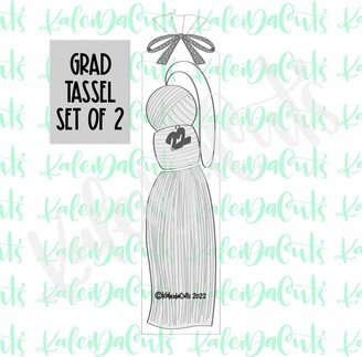 Grad Tassel Set Of 2 Cookie Cutters