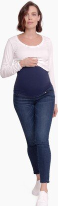 Women's Maternity Maternity Skinny Jean With Crossover Panel