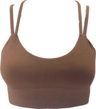 Season Swim Move Bra Chocolate Brown