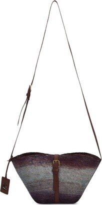 Watermill raffia crossbody bag-AB