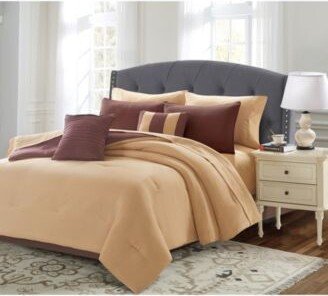 Harper Lane Solid Bed In A Bag Comforter Sets