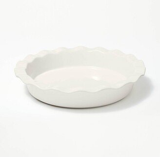 9 Round Stoneware Ruffle Pie Dish - Figmint™