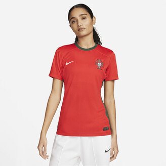 Portugal 2023 Stadium Home Women's Dri-FIT Soccer Jersey in Red