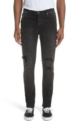 Chitch Boneyard Ripped Slim Fit Stretch Denim Jeans