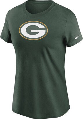 Women's Logo Essential (NFL Green Bay Packers) T-Shirt in Green