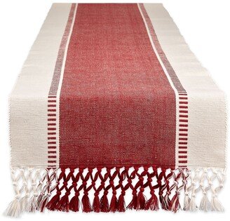 Barn Dobby Stripe Table Runner, 13