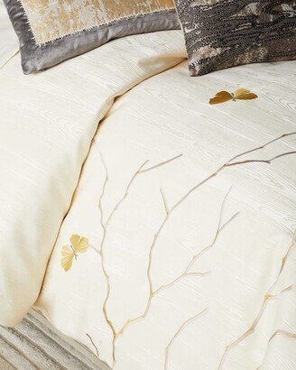 Butterfly Gingko King Duvet