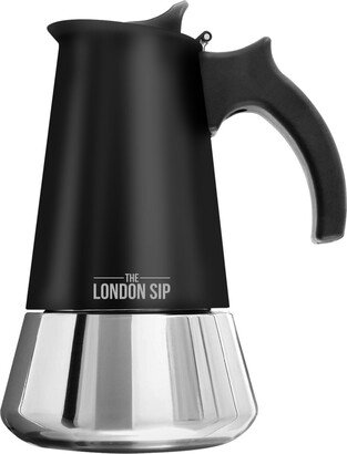 London Sip Stainless Steel Espresso Maker 3-Cup, Copper