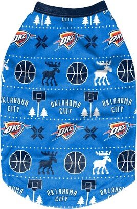 Foco Oklahoma City Thunder Printed Dog Sweater