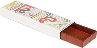 Strumenti Da Disegno graphic-print wooden box
