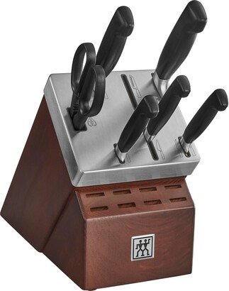 Four Star Self-Sharpening 7pc Knife Block Set