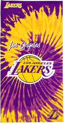 NBA Los Angeles Lakers Pyschedelic Beach Towel