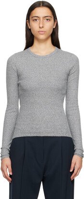 Gray Essential Long Sleeve T-Shirt