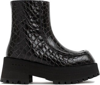 Chelsea Side-Zip Platform Boots