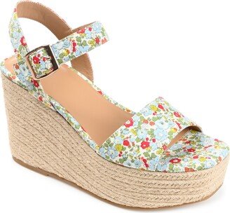 Women's Pearrl Platform Espadrille Wedge Sandals