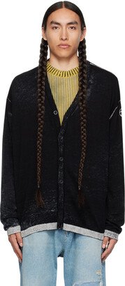 Black K-Larence-B Cardigan