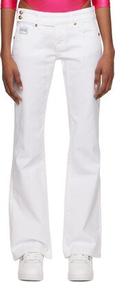 White Five-Pocket Jeans-AA