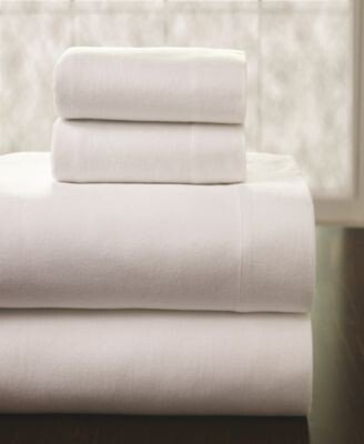 Heavy Weight Solid Cotton Flannel Sheet Sets