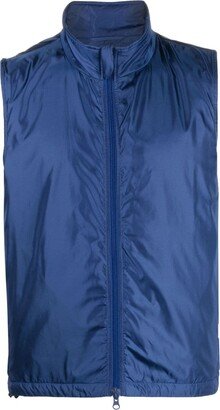 Padded Zip-Up Gilet-AG