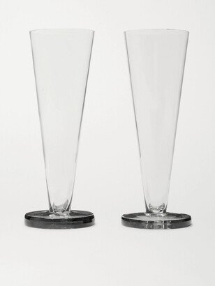 Puck Set of Two Flute Glasses