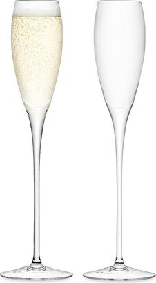 Champagne Flutes 2-Piece Set