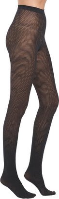 Bodyline Jacquard Tights for Women