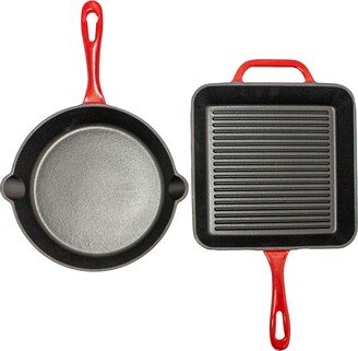 Neo Enameled Cast Iron 2 Piece Cookware Set